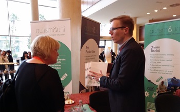Image: Antti Aavikko introduces the Best Practice Guide to INTED participants. While our workshop attracted a relatively small proportion of the 600 participants, our stand was very busy and we quickly ran out of printed copies of our Best Practice Guide.